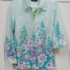 Bob Mackie Vintage button down shirt